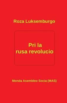 Paperback Pri la rusa revolucio [Esperanto] Book