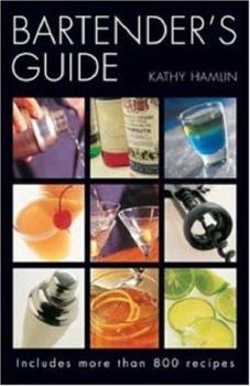 Paperback Bartender's Guide Book