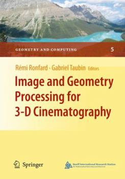 Hardcover Image and Geometry Processing for 3-D Cinematography Book