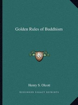 Paperback Golden Rules of Buddhism Book