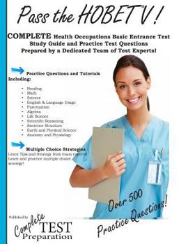 Paperback Pass the HOBET V!: A Complete Study Guide and Practice Test Questions Book