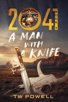 Paperback 2041 A Man With A Knife Book