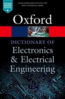 Paperback A Dictionary of Electronics and Electrical Engineering Book