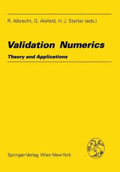 Paperback Validation Numerics: Theory and Applications Book