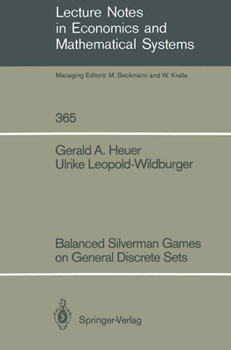 Paperback Balanced Silverman Games on General Discrete Sets Book