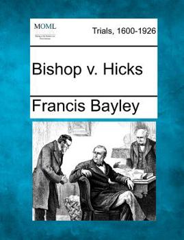 Paperback Bishop V. Hicks Book