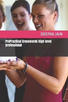 Paperback ProPractical Crosswords high level professional Book