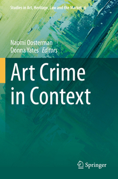 Paperback Art Crime in Context Book