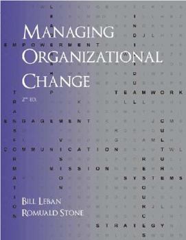 Hardcover Managing Organizational Change Book