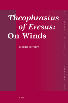 Hardcover Theophrastus of Eresus: On Winds Book