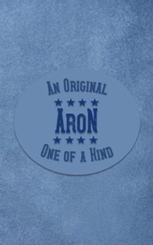 Paperback Aron: Personalized Writing Journal for Men Book