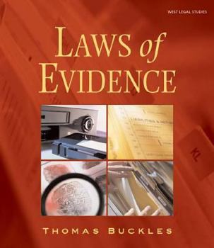 Paperback Laws of Evidence Book