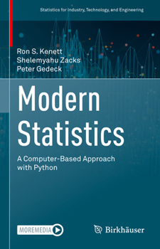 Hardcover Modern Statistics: A Computer-Based Approach with Python Book