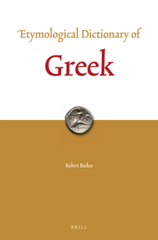 Paperback Etymological Dictionary of Greek (2 Vols.) Book