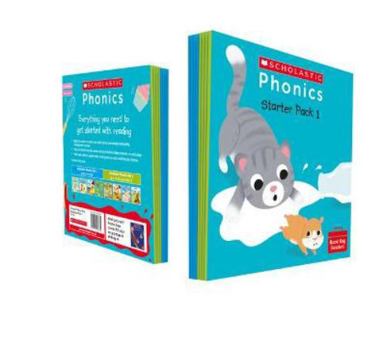 Paperback Scholastic Phonics for Little Wandle: Starter Pack 1. Decodable Phonic Books for Ages 4-6 (Phonics Book Bag Readers) Book
