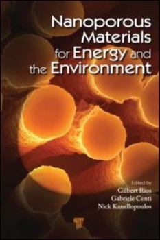Hardcover Nanoporous Materials for Energy and the Environment Book