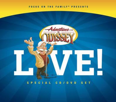 Audio CD Adventures in Odyssey Live! [With DVD] Book