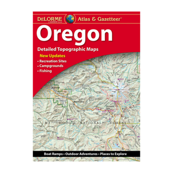 Paperback Delorme Atlas & Gazetteer: Oregon Book