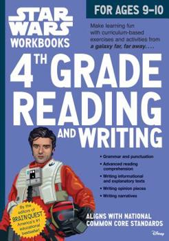 Paperback Star Wars Workbook: 4th Grade Reading and Writing Book