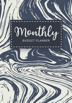 Paperback Monthly Budget Planner: Marble Texture Cover - Daily and Weekly Expense Tracker - Monthly Bill Organizer Notebook - Budgeting Planning Workboo Book