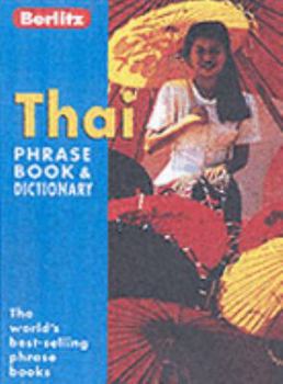 Paperback Berlitz Thai Phrase Book and Dictionary Book