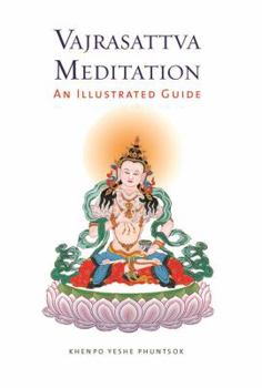Paperback Vajrasattva Meditation: An Illustrated Guide Book