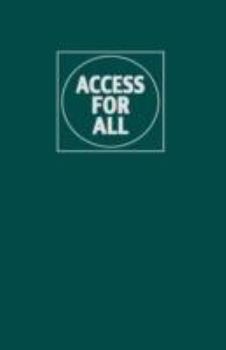 Hardcover Access for All: Transportation and Urban Growth Book