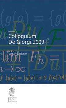Paperback Colloquium de Giorgi 2009 Book