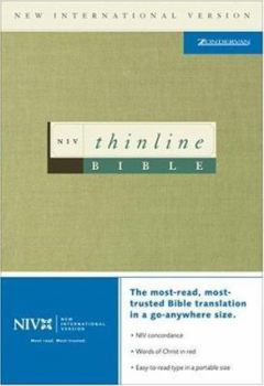 Leather Bound Thinline Bible-NIV [Large Print] Book