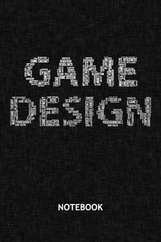 Paperback Game Design: Game Dev NOTEBOOK Grid-lined 6x9 - Game Development Journal A5 Gridded - Game Designer Planner Game Developer 120 Page Book