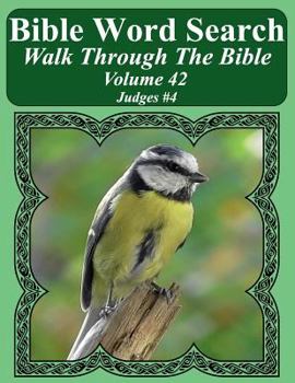 Paperback Bible Word Search Walk Through The Bible Volume 42: Judges #4 Extra Large Print Book