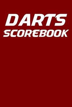 Paperback Darts Scorebook: 6x9 darts scorekeeper with checkout chart and 100 scorecards Book