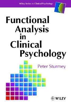 Paperback Functional Analysis in Clinical Psychology Book