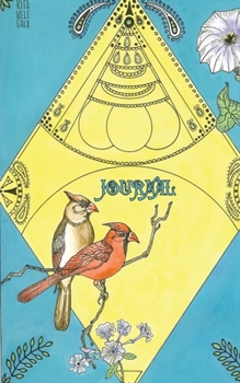 Paperback Journal: Cardinal Lined Journal Book