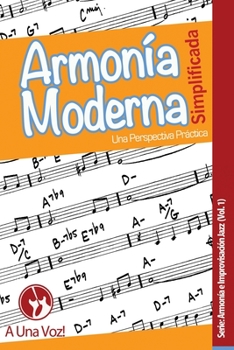 Paperback Armonía Moderna Simplificada: Una Perspectiva Práctica [Spanish] Book