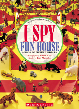 Hardcover I Spy Fun House: A Book of Picture Riddles Book