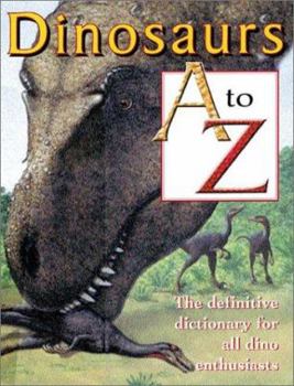 Hardcover Dinosaurs A to Z Book
