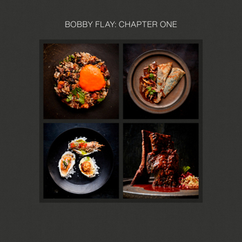Hardcover Bobby Flay: Chapter One: Iconic Recipes and Inspirations from a Groundbreaking American Chef: A Cookbook Book