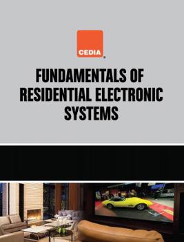 Paperback Fundamentals Of Residential Electronic Systems Book