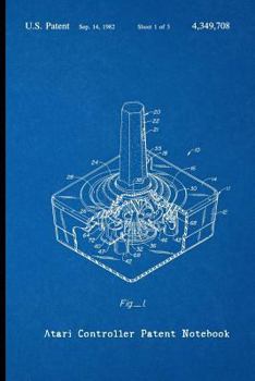 Paperback Atari Controller Patent Notebook Book