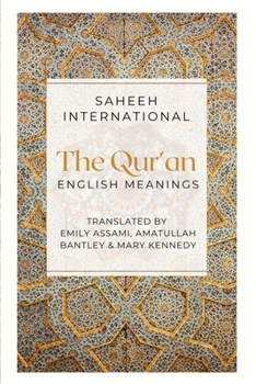 Paperback The Qur'an - English Meanings Book