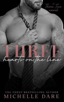 Paperback Three Hearts on the Line: An MMM Romance Book