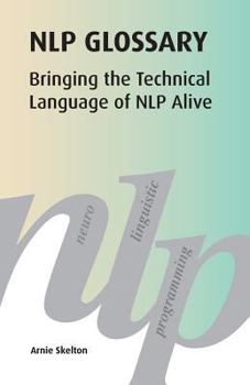 Paperback Nlp Glossary Book