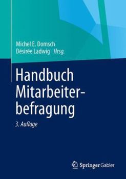 Hardcover Handbuch Mitarbeiter-Befragung [German] Book