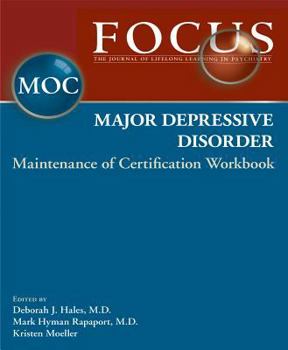 Paperback Focus Major Depressive Disorder: Maintenance of Certification Workbook Book