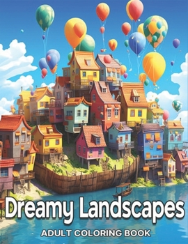 Paperback Dreamy Landscapes Coloring Book for Adults: A Serene Coloring Journey through Nature's Wonders Book