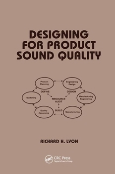Paperback Designing for Product Sound Quality Book