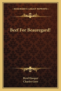 Paperback Beef For Beauregard! Book