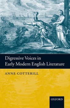 Hardcover Digressive Voices in Early Modern English Literature Book