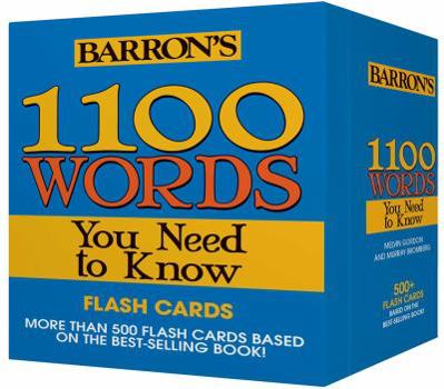 Cards 1100 Words You Need to Know Flashcards Book